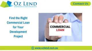 Find the Right Commercial Loan for Your Development Project