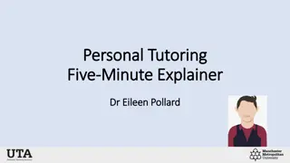 Personal Tutoring and Student Support System Overview