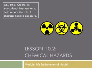 Protecting Children from Chemical Hazards: Educational Intervention