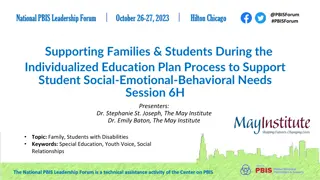 Enhancing Family Engagement in IEP Process