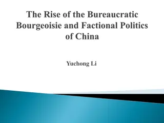 China's Bureaucratic Capitalism and State-Directed Economy