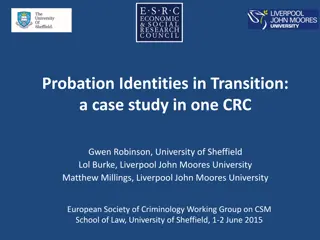 Probation Identities in Transition: A Case Study