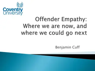 Empathy Deficits in Offender Interventions