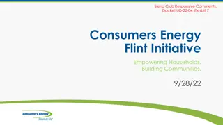 Sierra Club: Consumers Energy Flint Initiative - Empowering Households, Building Communities