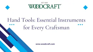 Hand Tools Essential Instruments for Every Craftsman