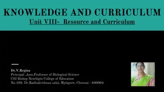 Exploring Curriculum Development in Education: Insights from Dr. V. Regina