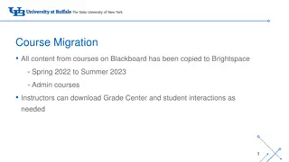 Migration and Transition to Brightspace: Important Information and Policies