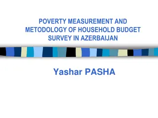 Poverty Measurement and Methodology in Azerbaijan