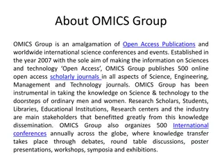 OMICS Group: Revolutionizing Science Communication and Conferences Worldwide