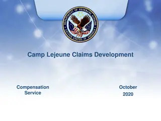 Camp Lejeune Claims Development and Compensation Service