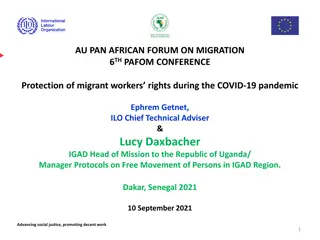 Protection of Migrant Workers' Rights During the COVID-19 Pandemic in the IGAD Region