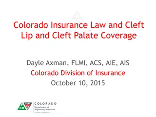 Colorado Insurance Law and Cleft Lip Coverage