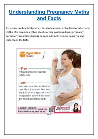 Understanding Pregnancy Myths and Facts - Vighnharta Hospital