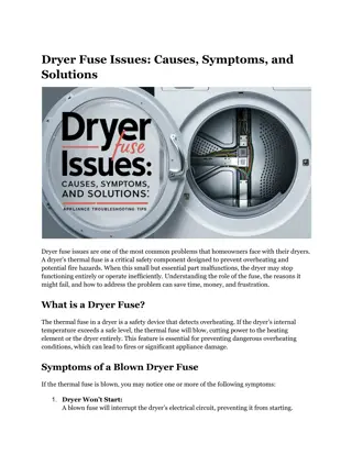 Dryer Fuse Issues_ Causes, Symptoms, and Solutions (GP6)