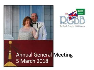 RGBB Annual General Meeting Highlights and Financial Report 2017