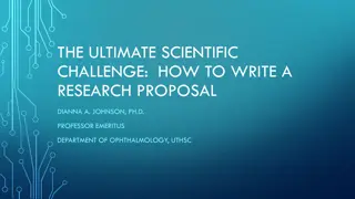 Mastering the Art of Writing a Research Proposal