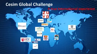 Cesim Global Challenge - A Unique International Business Simulation Opportunity