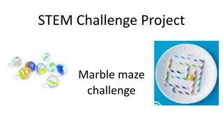 STEM Challenge Project - Marble Maze Challenge