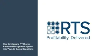 How to Integrate RTSCorp's Revenue Management System into Your Air Cargo Operations