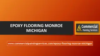 Commercial Industrial Epoxy Flooring Contractor Monroe