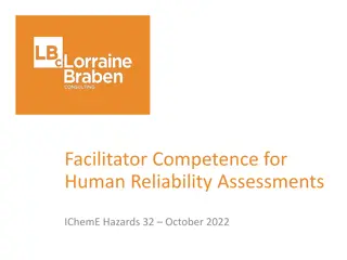 Competence Framework for Human Reliability Assessments