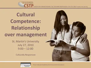 Cultural Competence Workshop at St. Martin's University