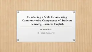 Communicative Competence in Business English Students