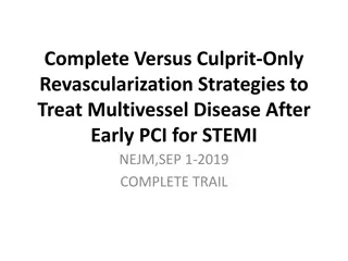 Comparison of Revascularization Strategies in Multivessel Disease After STEMI