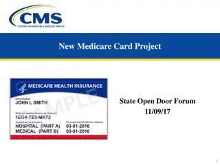 Revamping Medicare Card System for Improved Security