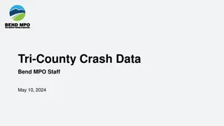 Transportation Safety Trends and Initiatives in Central Oregon