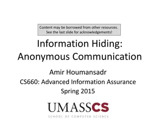 Understanding the Importance of Anonymous Communication in Digital World