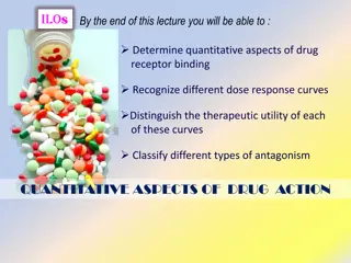 Quantitative Aspects of Drug Action