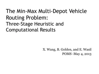 Heuristic Approach for the Min-Max Multi-Depot Vehicle Routing Problem