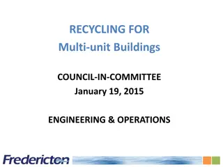 Recycling Initiatives in Multi-Unit Buildings: A Comprehensive Overview