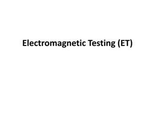 Electromagnetic Testing (ET) in NDT