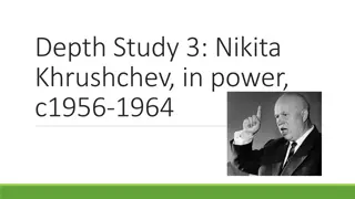 Deep Dive into Nikita Khrushchev's Reforms and Removal from Power