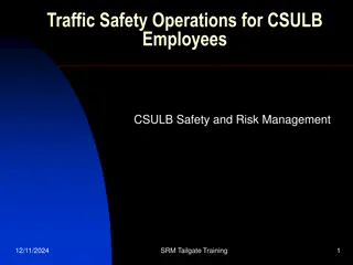 CSULB Traffic Safety Operations Tailgate Training