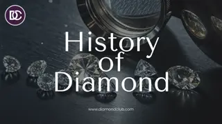 The History of Diamond and Its Connection to Engagement Rings