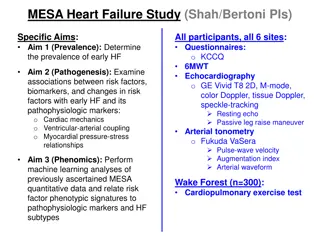 MESA Heart Failure Study: Research Aims and Findings