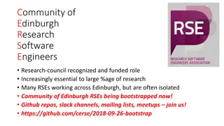 Community of Edinburgh Research Software Engineers - Join Us Now for Collaboration and Support!