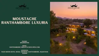 Moustache Ranthambore Luxuria, Sawai Madhopur — Moustache Escapes