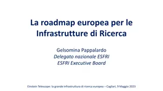 European Research Infrastructures Roadmap and Challenges