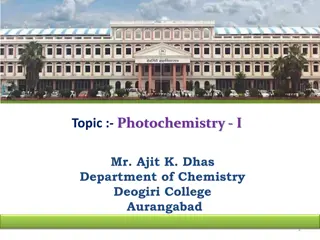 Exploring the World of Photochemistry with Mr. Ajit K. Dhas at Deogiri College, Aurangabad