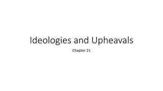 Ideologies and Upheavals: Congress of Vienna and Impact