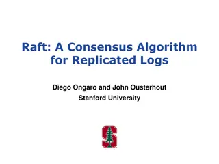 Raft: A Consensus Algorithm for Replicated Logs Overview