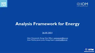 Energy Analysis Framework for Safe and Sustainable Energy Usage