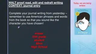 Writing Workshop: Refining Your Journal Entries with American Phrases