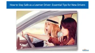 How to Stay Safe as a Learner Driver Essential Tips for New Drivers