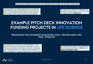 Innovative Research Project in Life Sciences: InnoExplorer Grant Application