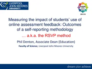 Maximizing Student Engagement Through RSVP Method in Online Assessment Feedback